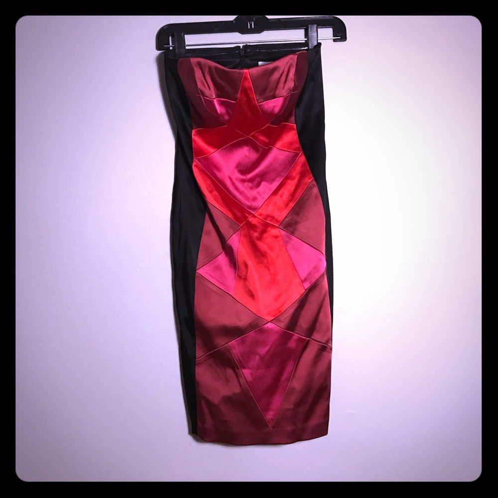 Cache strapless dress